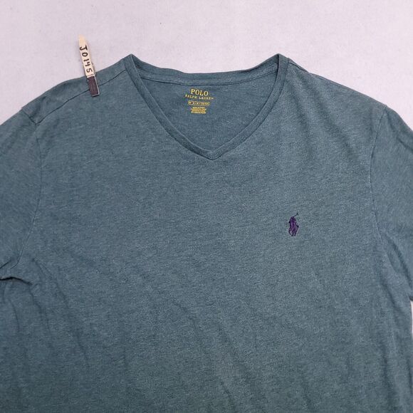Polo Ralph Lauren Short Sleeve Pullover T-Shirt Adult Mens Size M Green - Picture 1 of 11